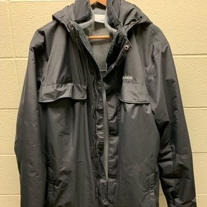 Columbia winter ski coat (3 in 1)